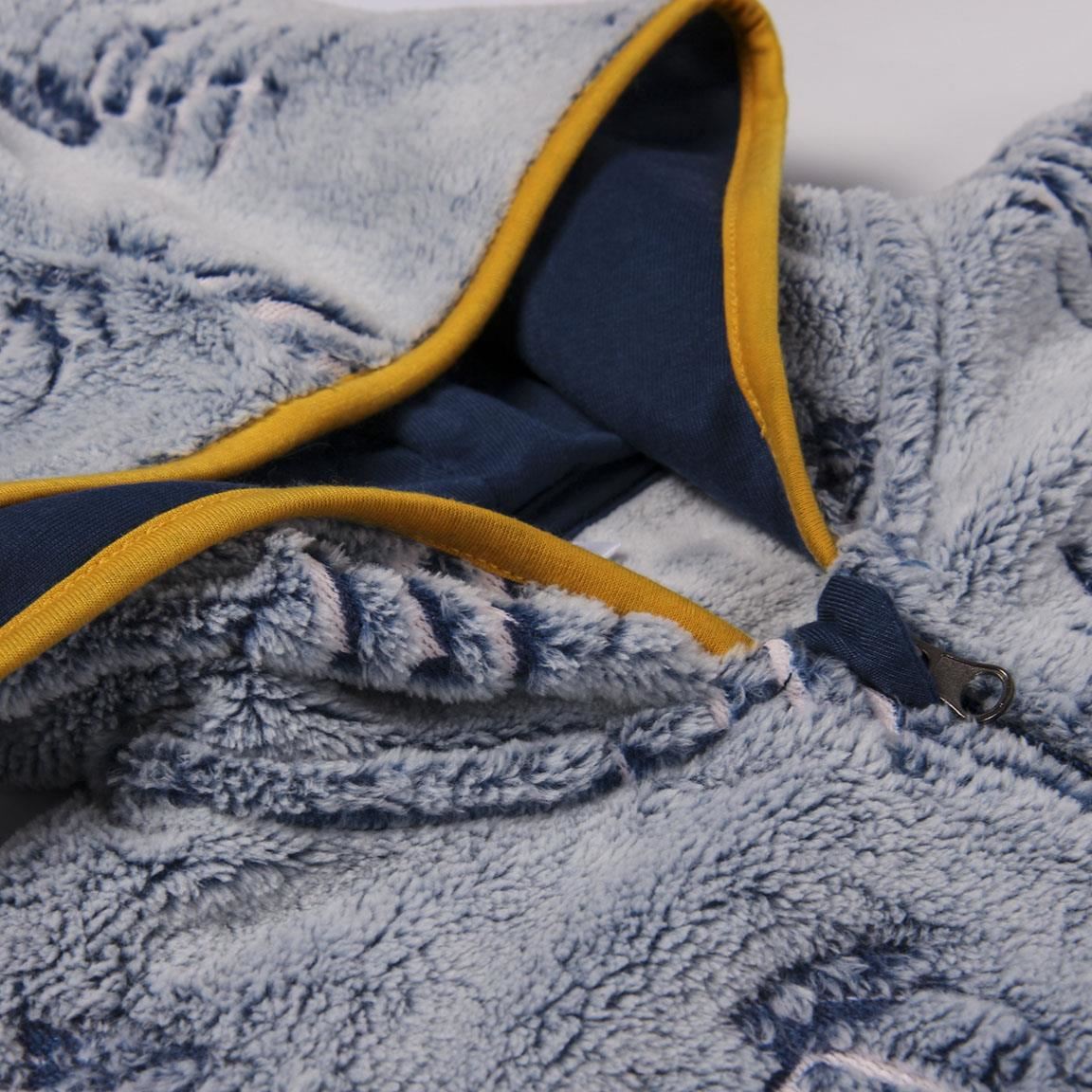 Harry Potter Kids Glow In The Dark Fleece Onesie - Blue Harry Potter