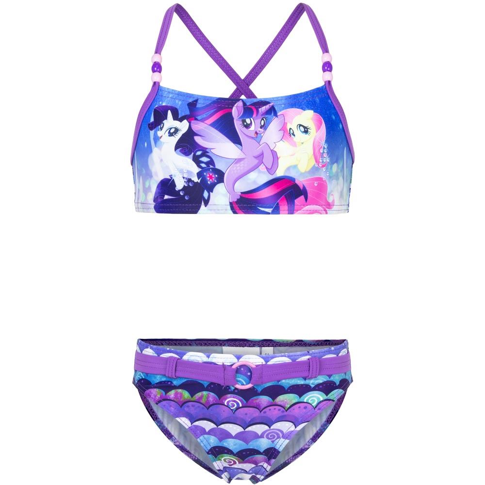 Girls My Little Pony Purple Bikini Set My Little Pony
