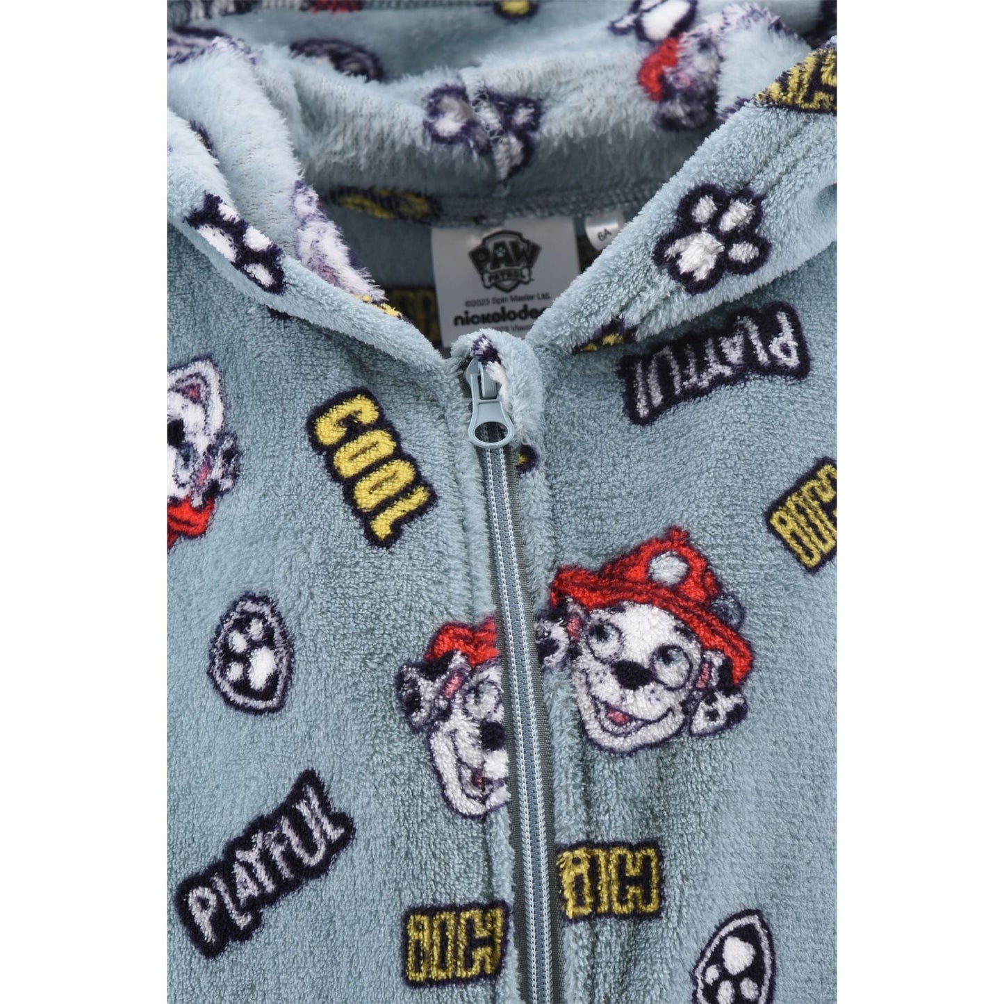 Kids Paw Patrol Marshall Fleece Onesie - Blue Paw Patrol