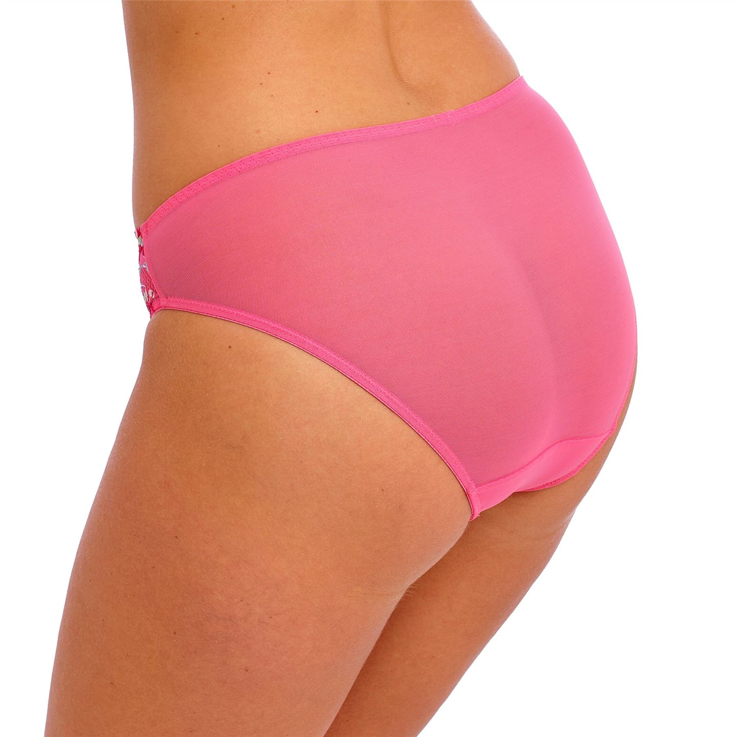 Wacoal Embrace Lace Brief - Hot Pink/Multi