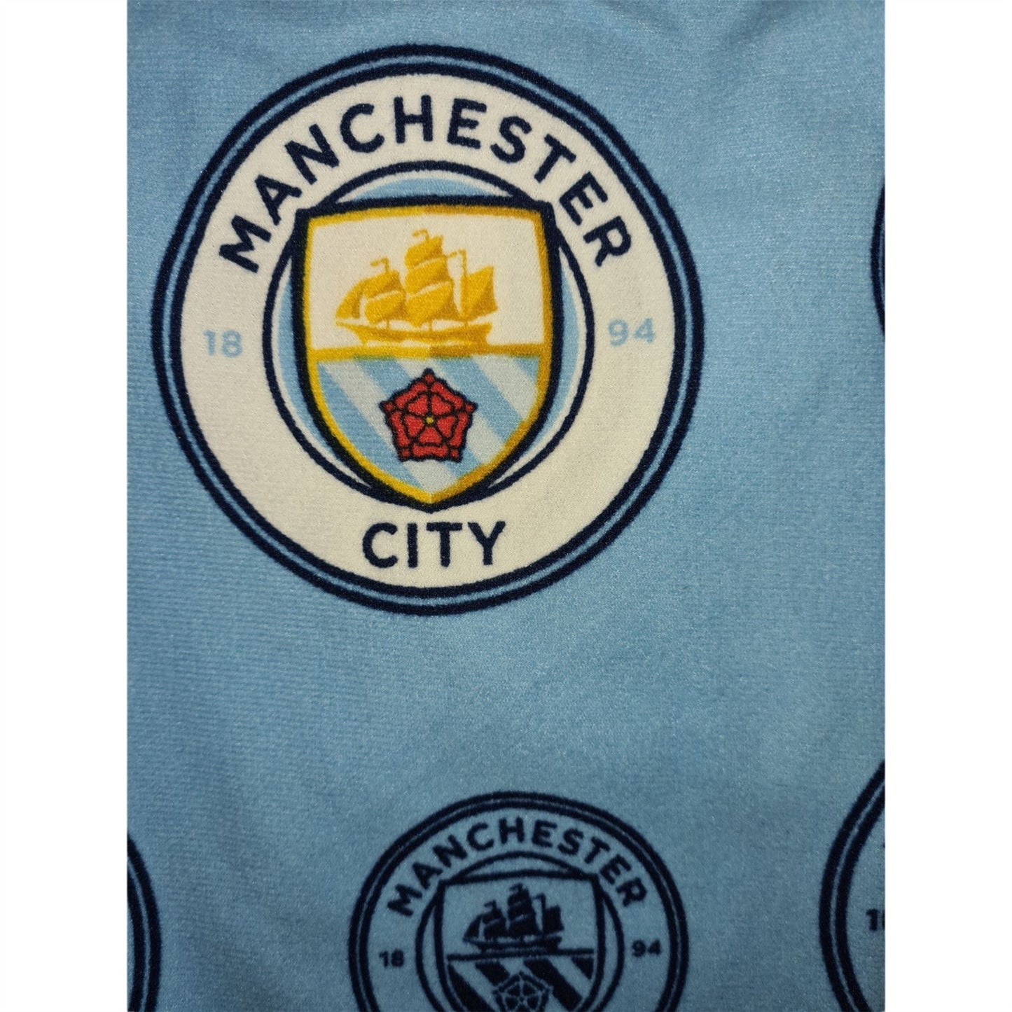 Kids Manchester City FC Fleece Lounge Pants Manchester City