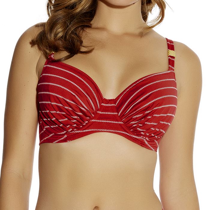 Fantasie Ravello Full Cup Bikini Top - Rouge Fantasie Swimwear