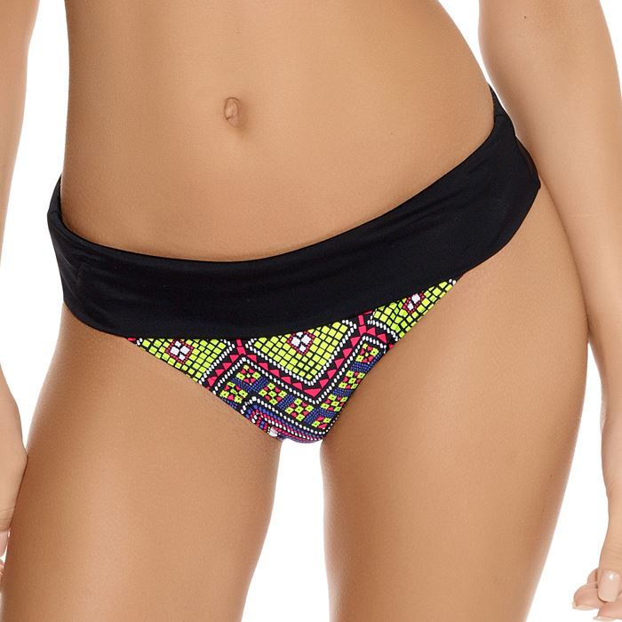 Freya Byzantine Classic Fold Bikini Brief - Neon