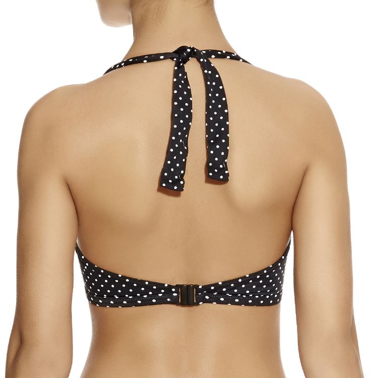 Freya Pier Halter Bikini Top - Black Freya Swimwear