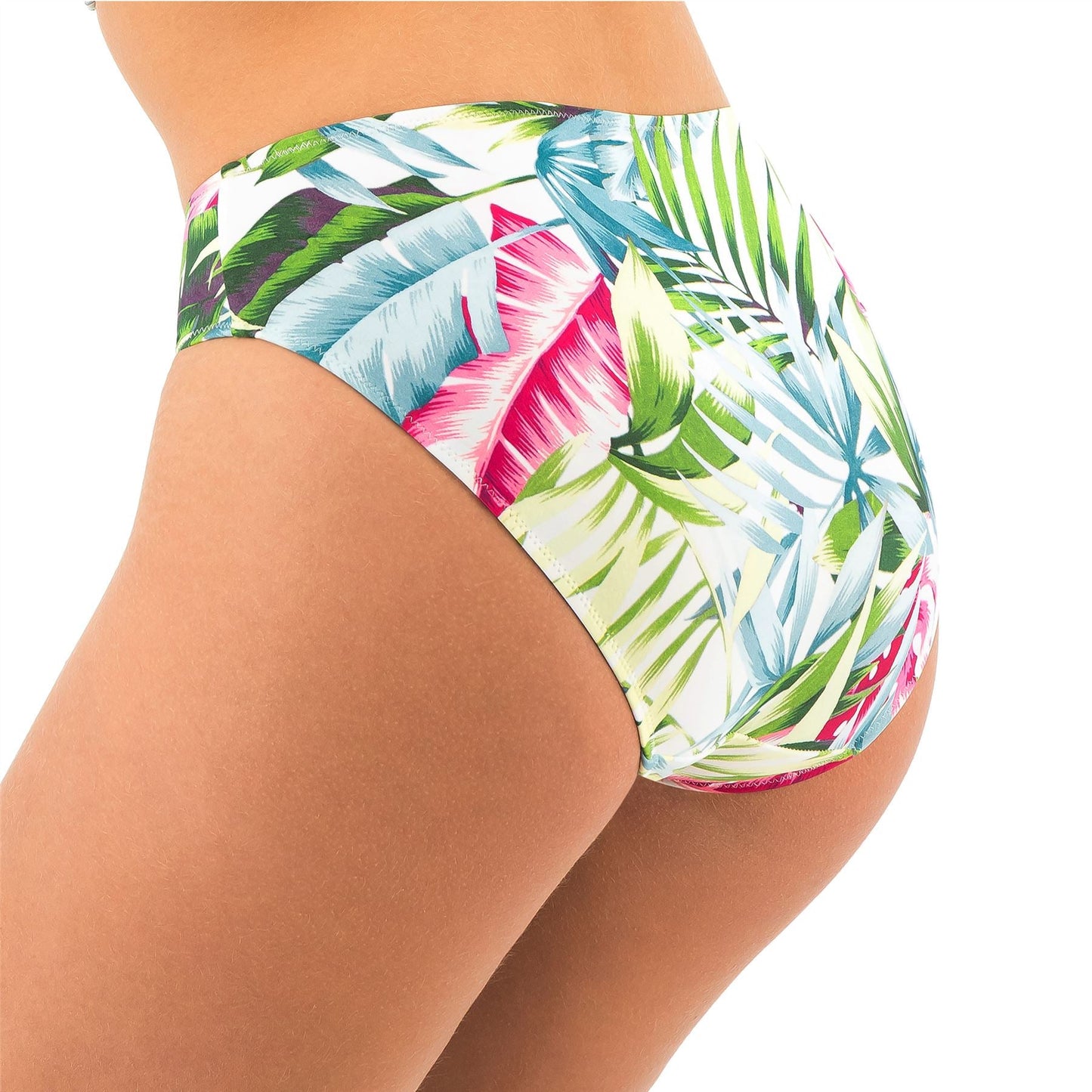 Fantasie Langkawi Mid Rise Bikini Brief - White Fantasie Swimwear