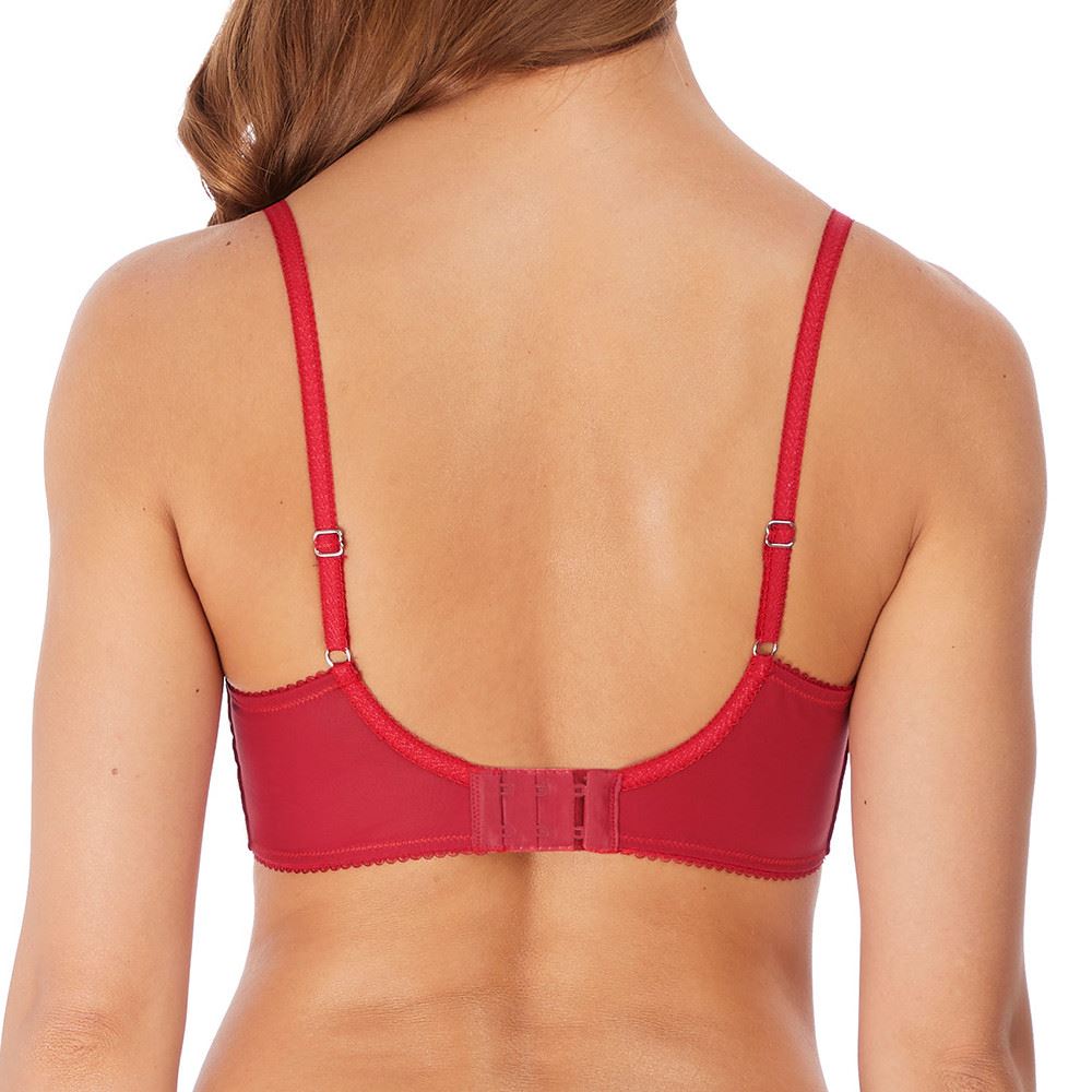 Wacoal Lace Essentiel Fuller Figure Bra - Chilli Wacoal