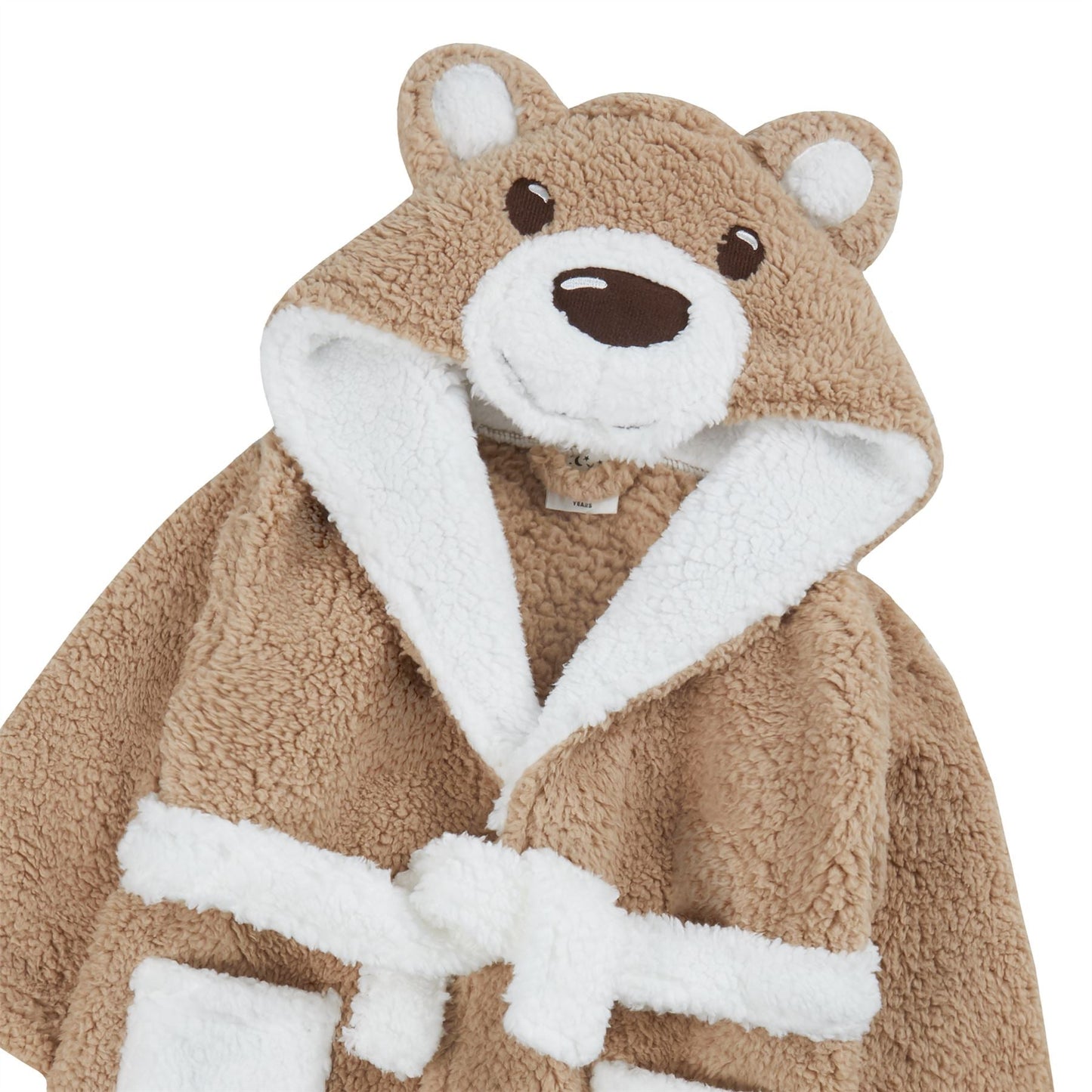 Minikidz Kids Novelty Fleece Teddy Bear Robe Minikidz