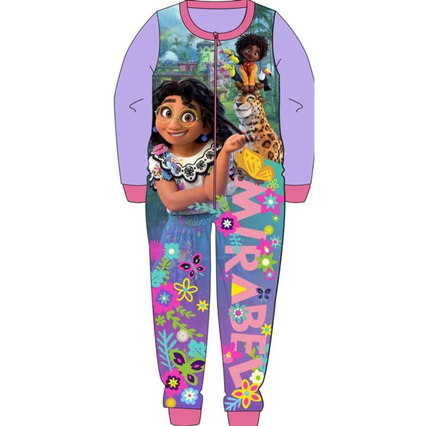 Kids Encanto 'Mirabel' Fleece Onesie Disney