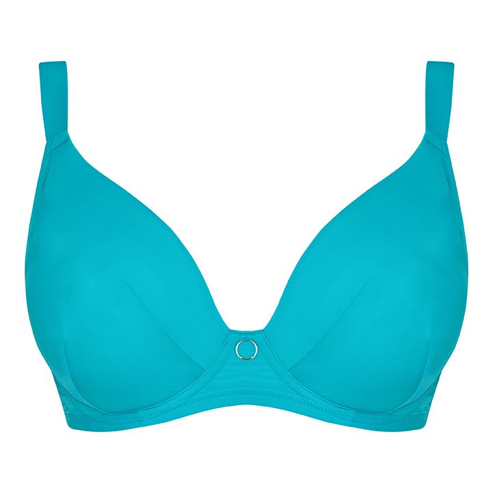 Curvy Kate Daily Plunge Bra - Turquoise
