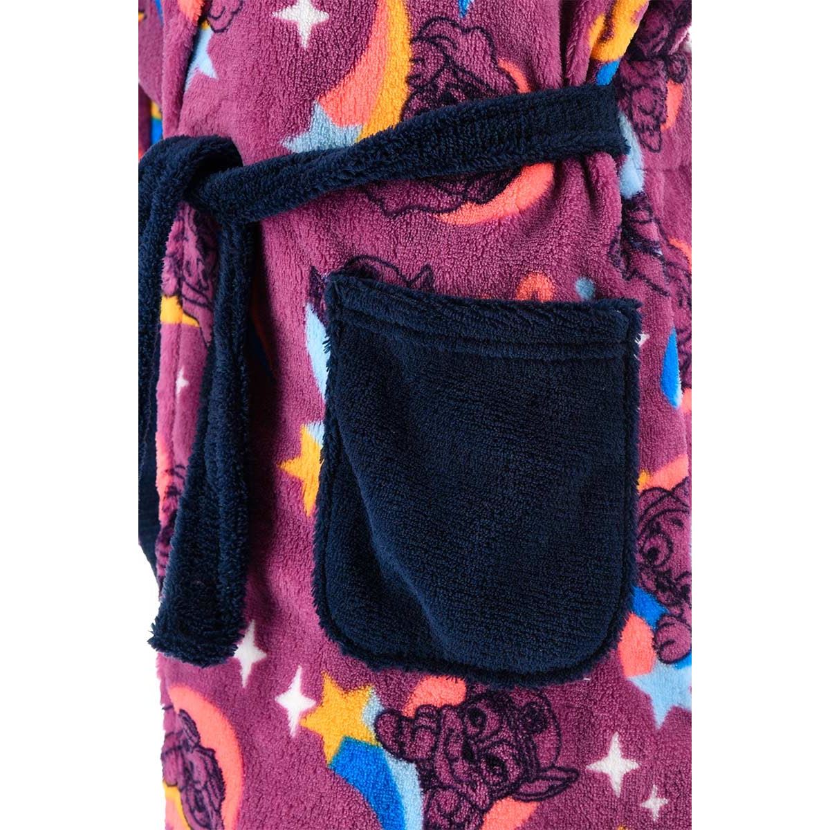 Paw Patrol Kids Fleece 'YAY!' Robe - Purple Paw Patrol