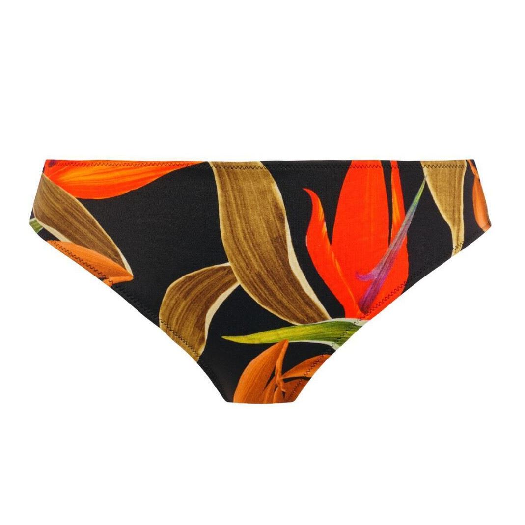 Fantasie Pichola Mid Rise Bikini Brief - Black Fantasie Swimwear