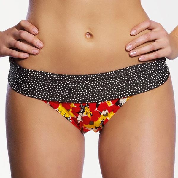 Freya Flamingo Classic Fold Bikini Brief - Lipstick Freya Swimwear