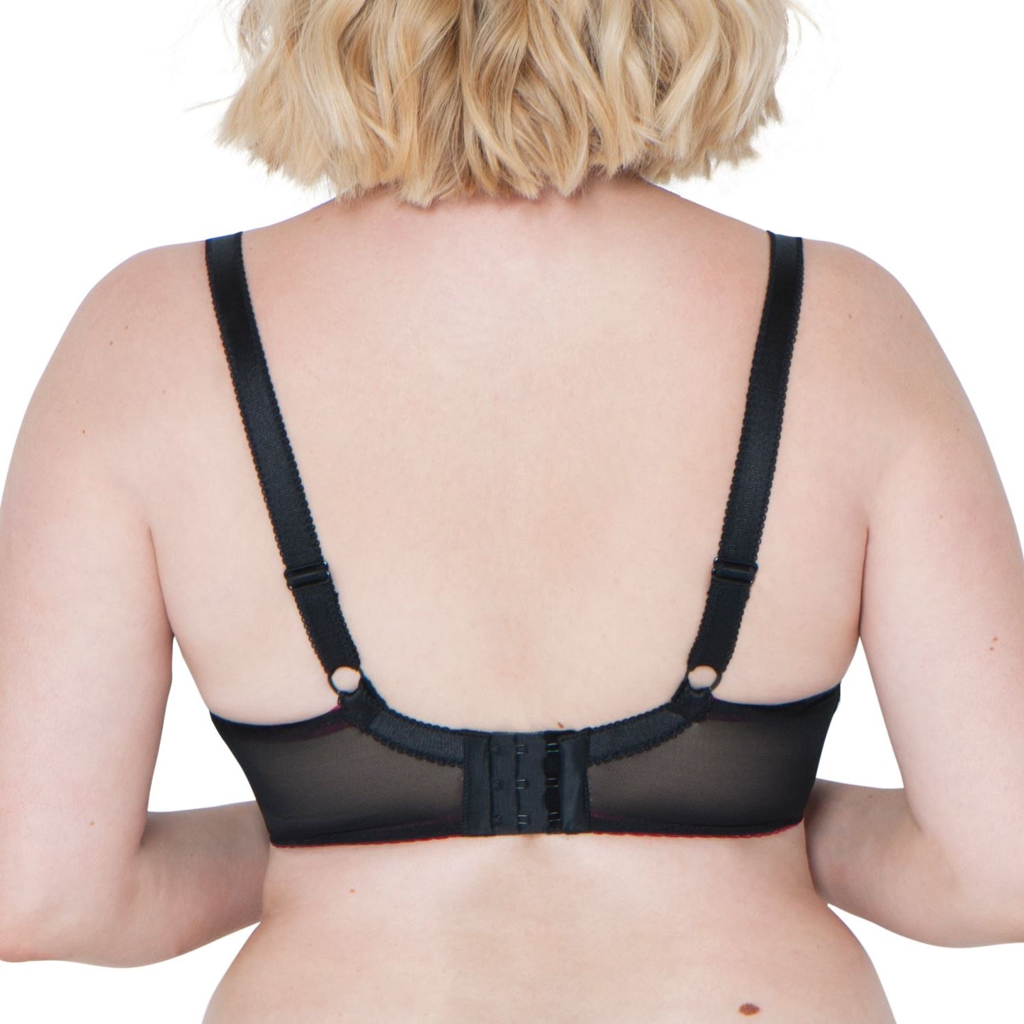 Curvy Kate Check Me Out Balcony Bra - Black/Multi