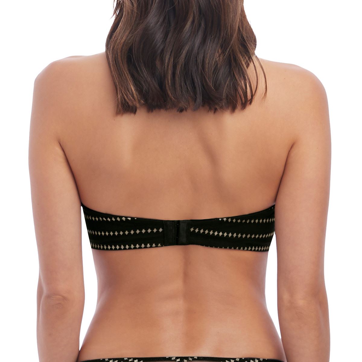 Wacoal Respect Strapless Bra - Black/Champagne