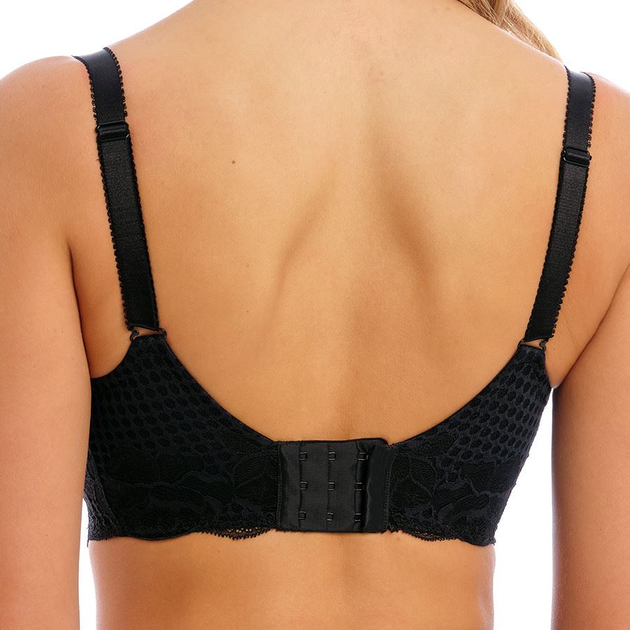 Fantasie Reflect Side Support Bra - Black Fantasie