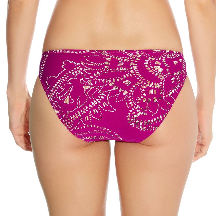 Fantasie Bora Bora Classic Gathered Bikini Brief - Amethyst