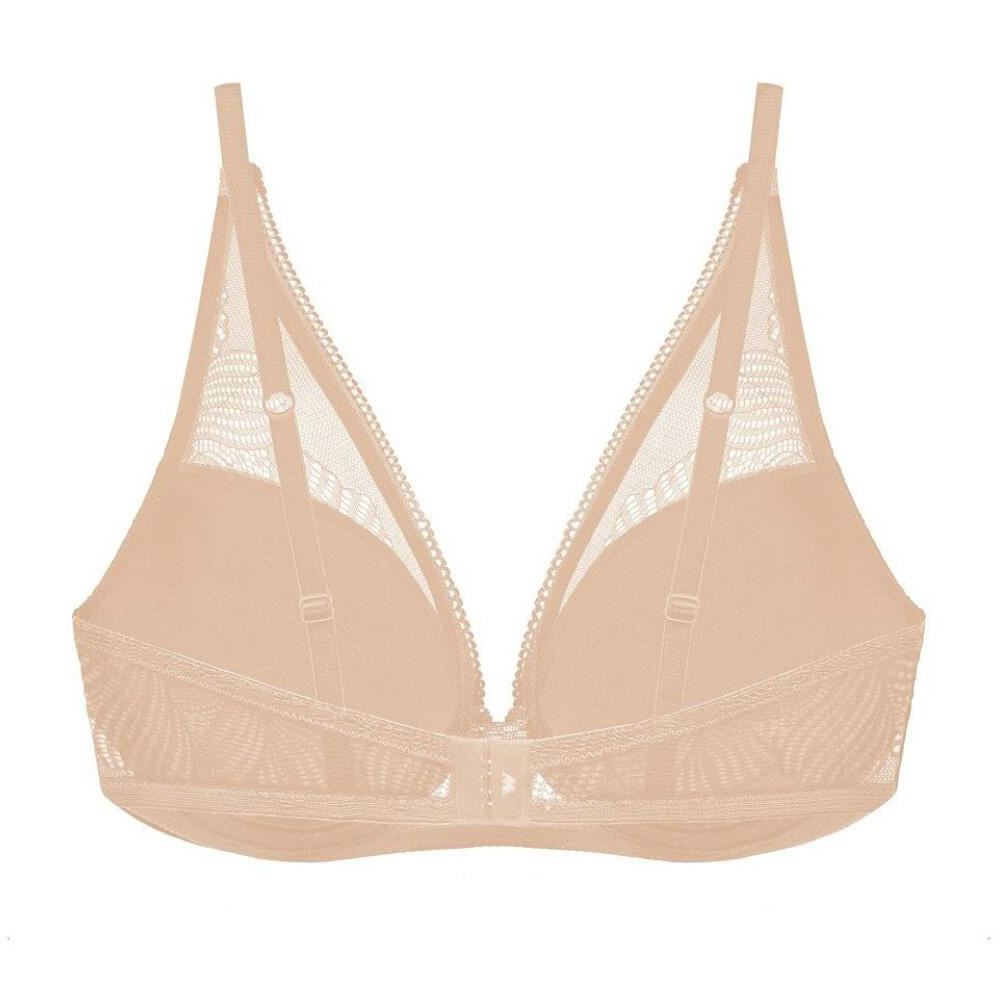 Wonderbra Fabulous Feel Triangle Push Up Bra - Endearing Pink Wonderbra