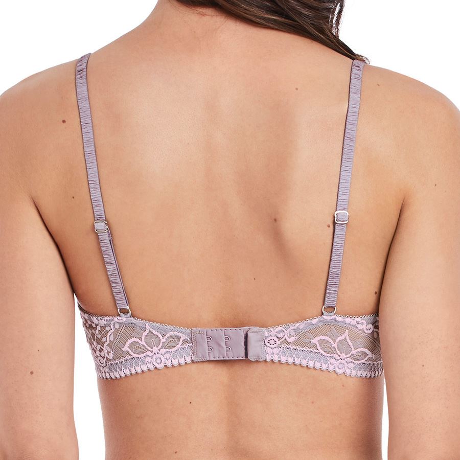 Wacoal Frivole Average Wire Bra - Grey Smoke Wacoal