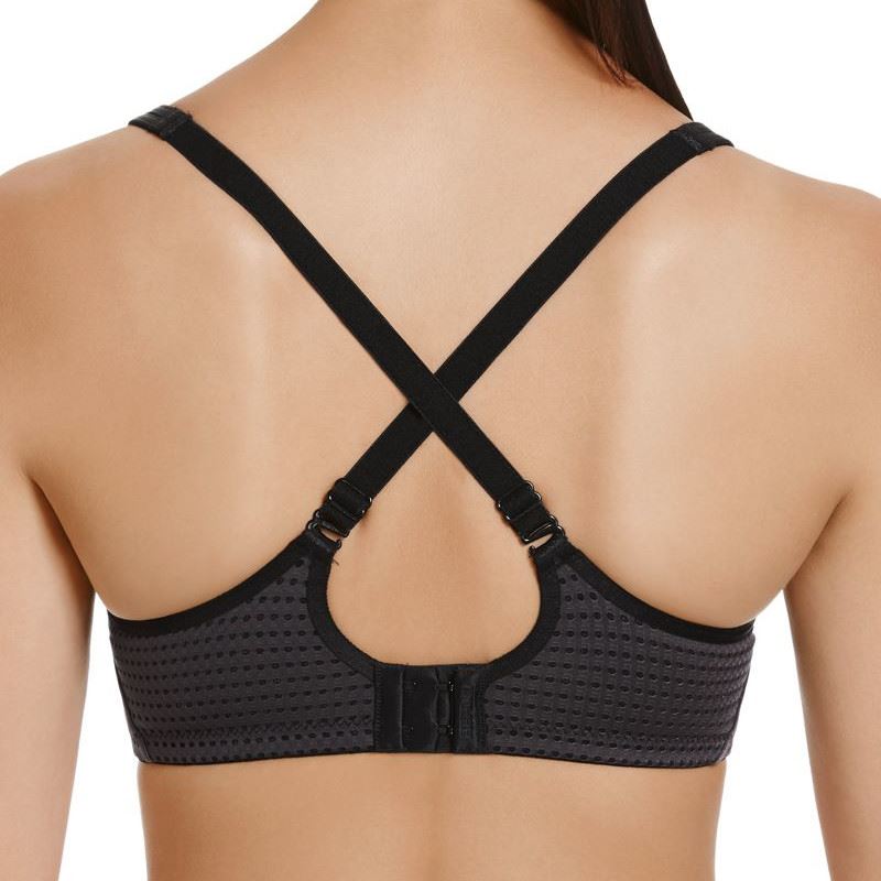 Berlei Electrify Mesh Padded Sports Bra - Black Berlei