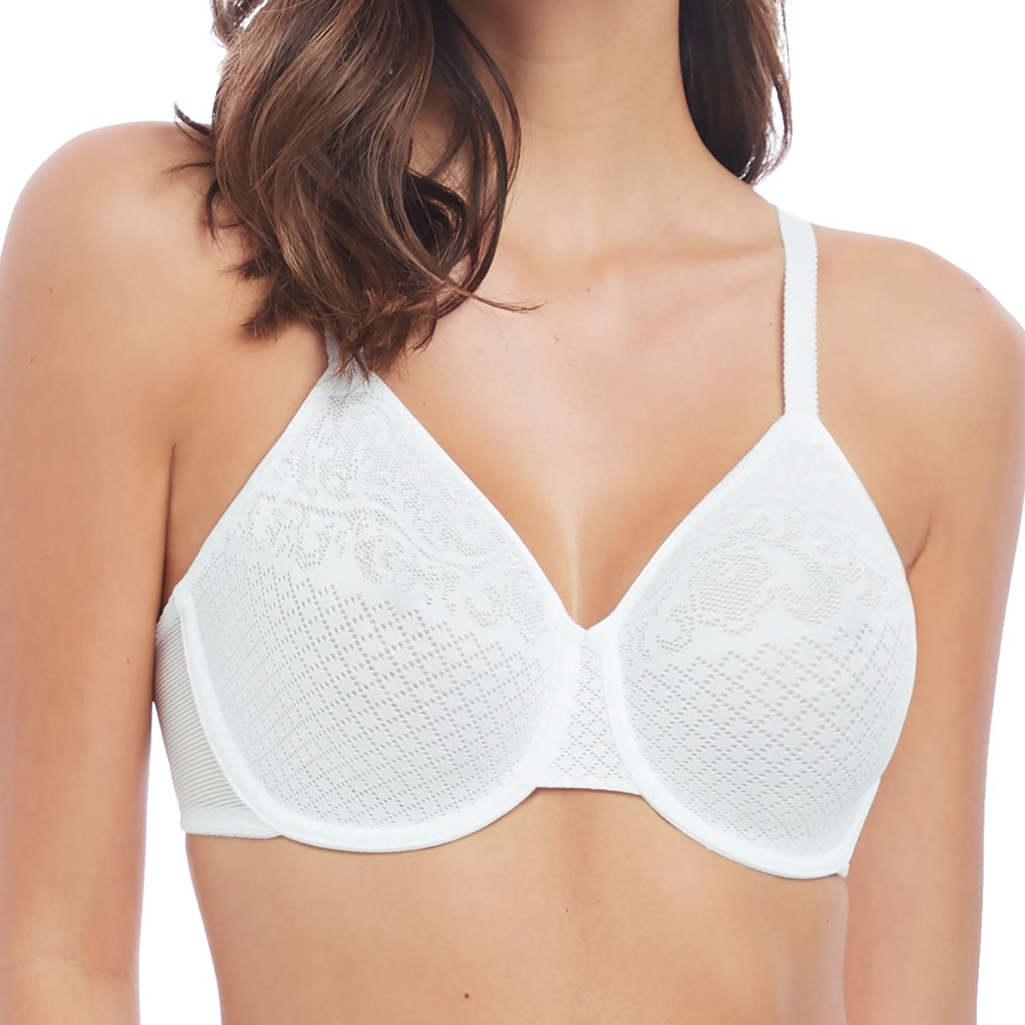 Wacoal Visual Effects Full Cup Minimiser Bra - White Wacoal