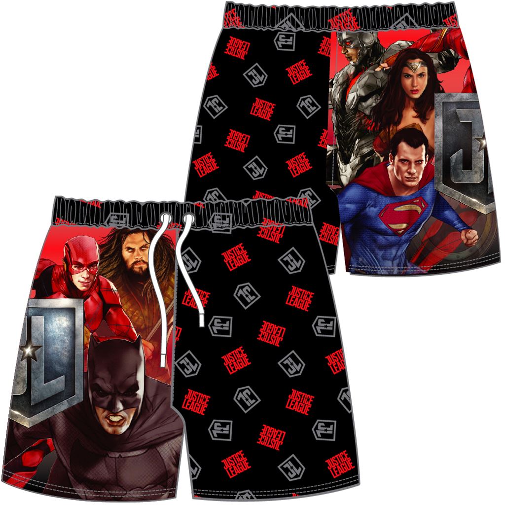 Boys Justice League Swim Shorts DC Comics