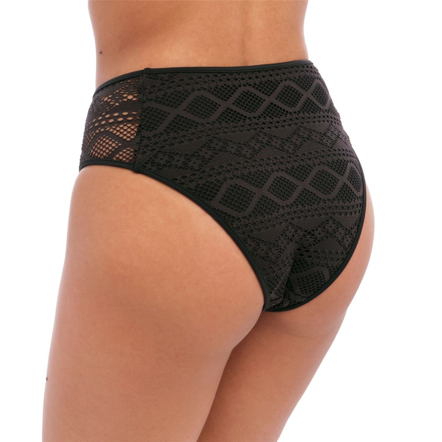 Freya Sundance High Waist Bikini Brief - Black Freya Swimwear
