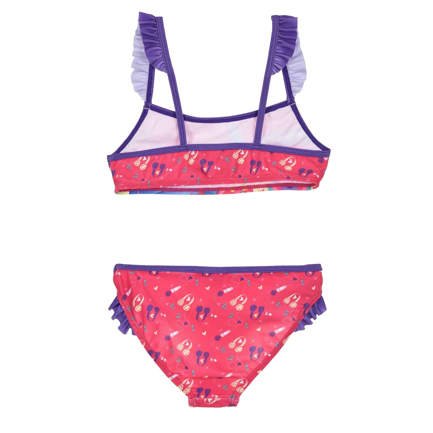 Girls Trolls World Tour Bikini Set - Fushia Trolls