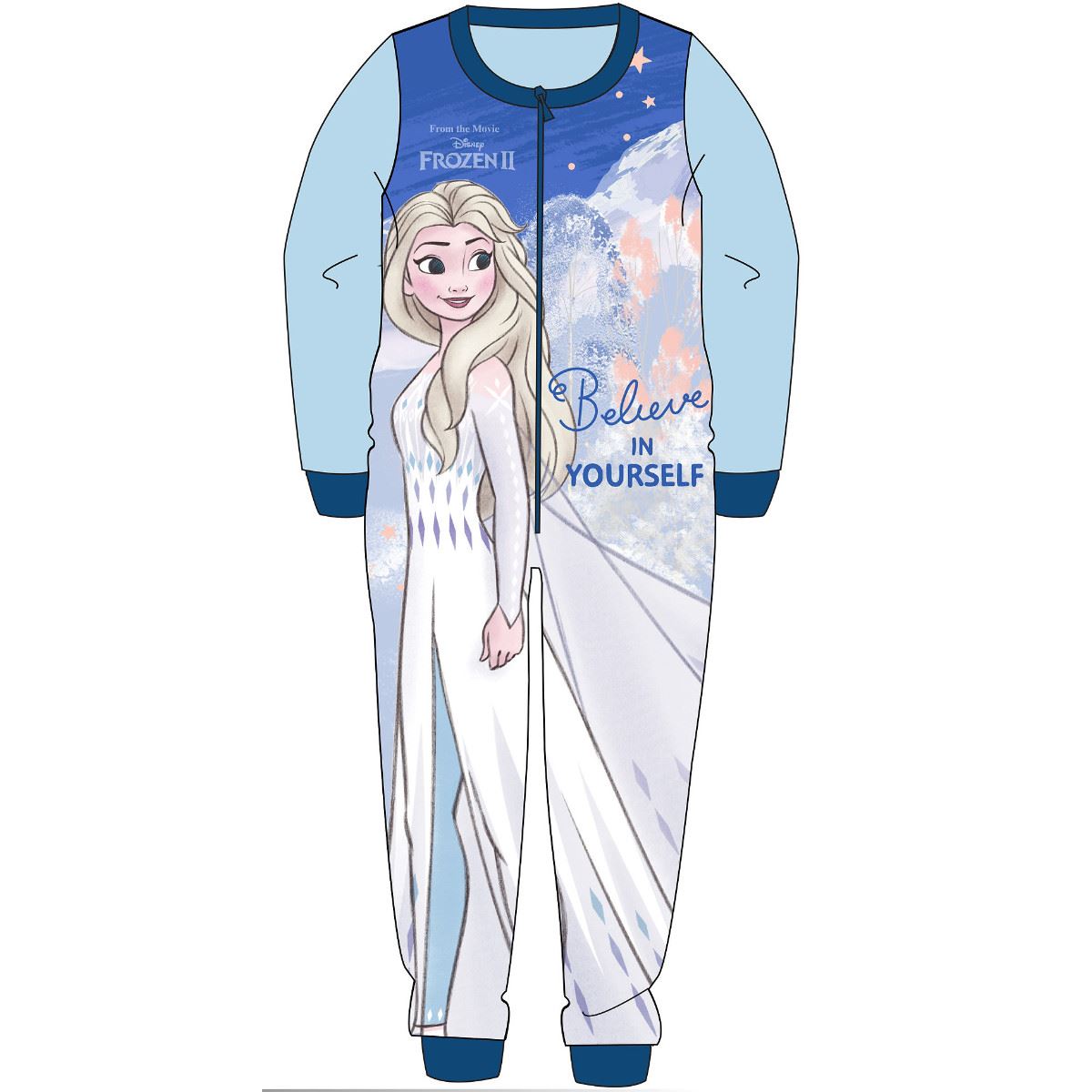 Kids Disney Frozen 2 Fleece Onesie Disney
