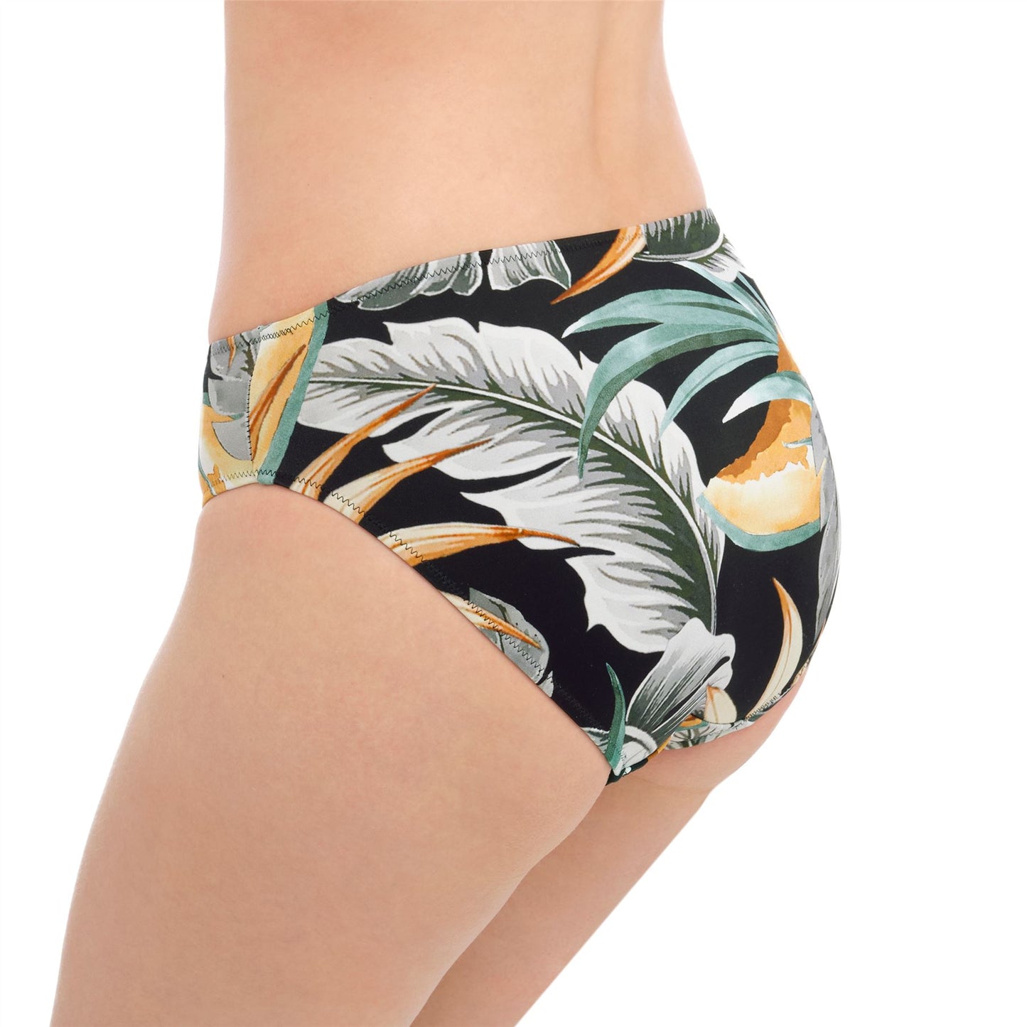 Fantasie Bamboo Grove Mid Rise Bikini Brief - Jet