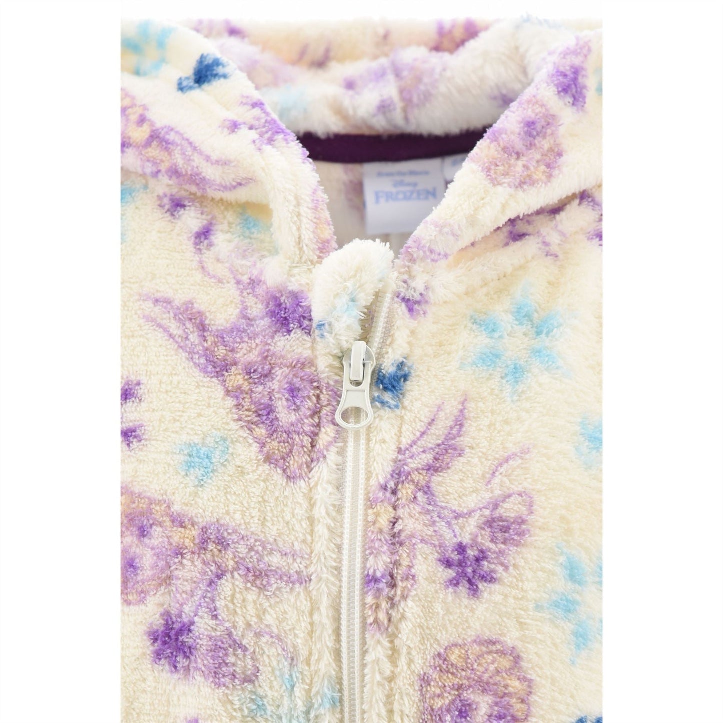 Kids Disney Frozen Elsa Fleece Onesie - Beige Frozen