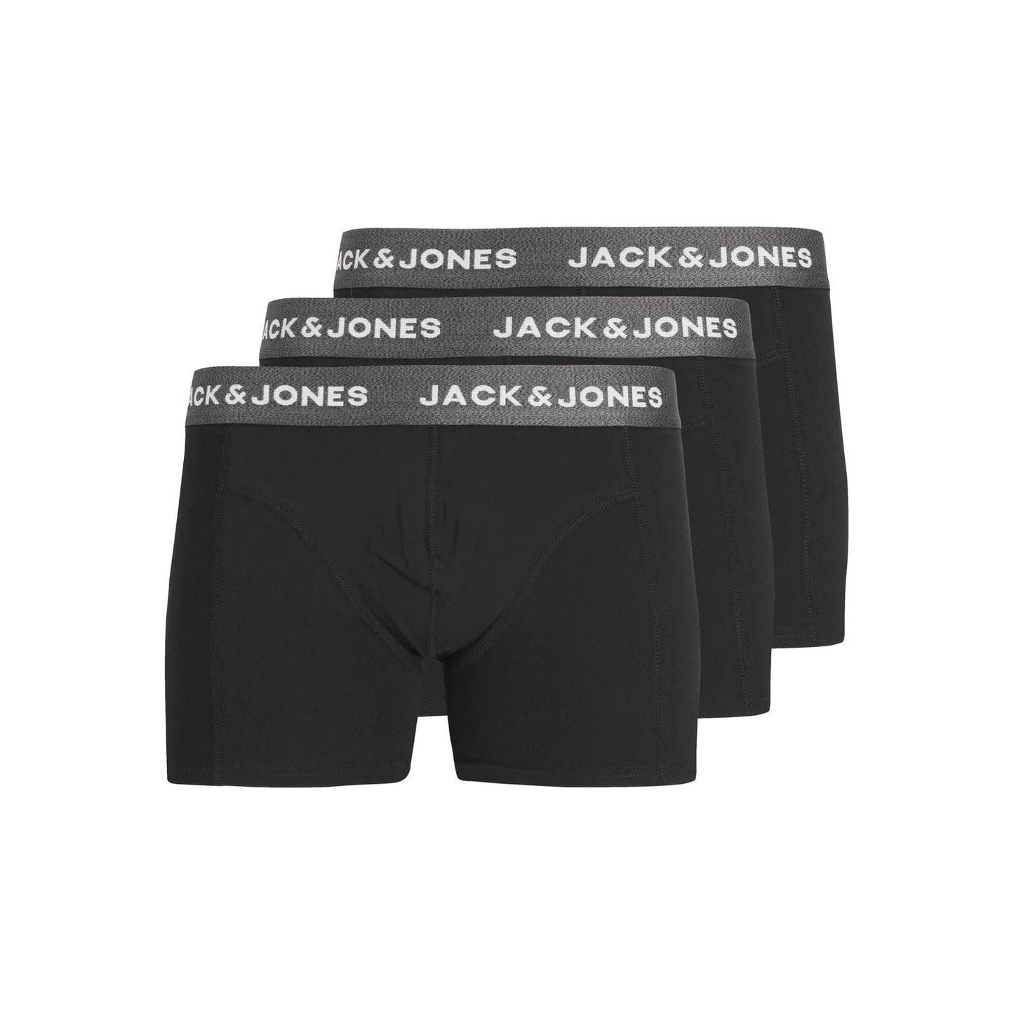 Jack & Jones Jacbill Trunks (3 Pack) - Black Jack & Jones