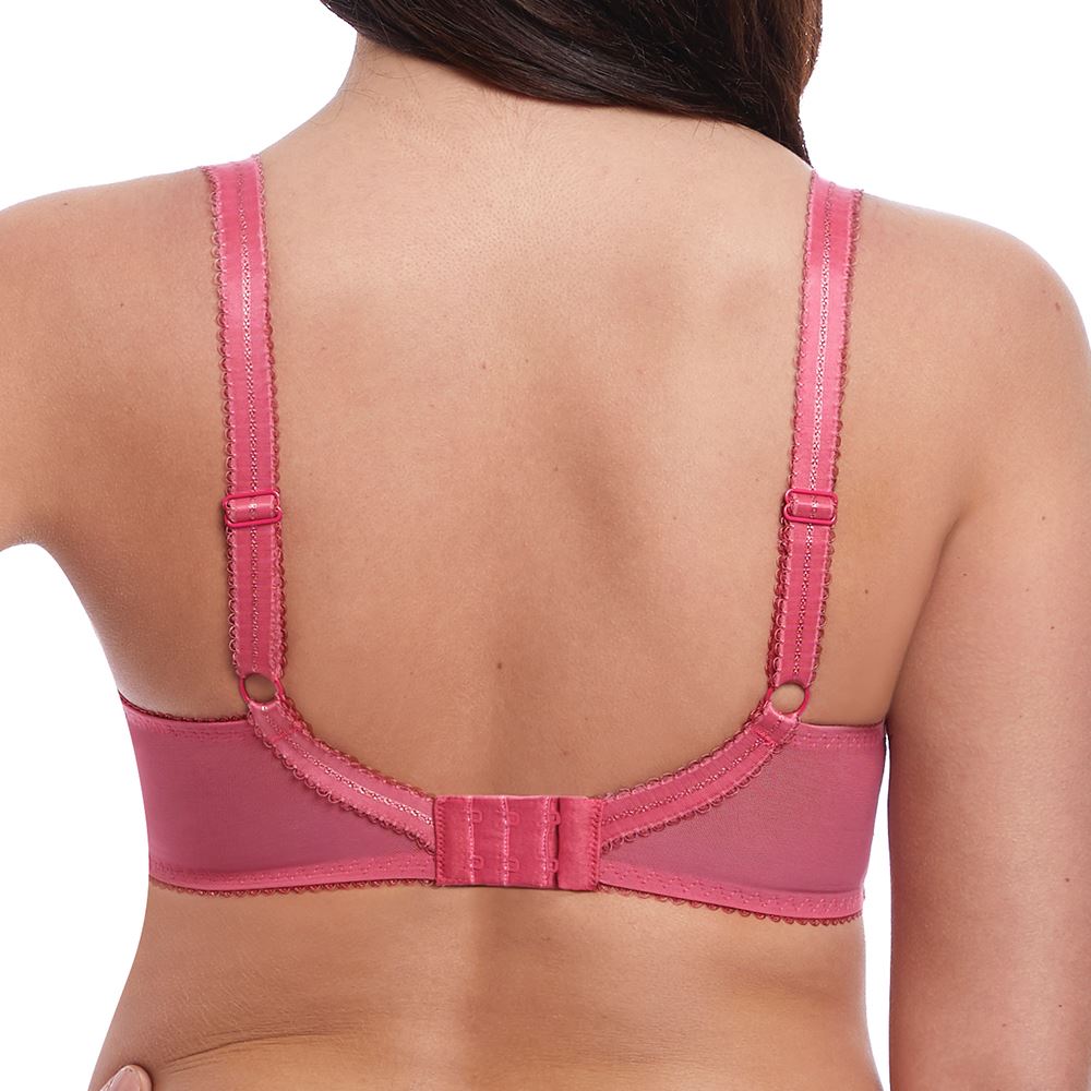 Freya Love Note Padded Plunge Bra - Rose