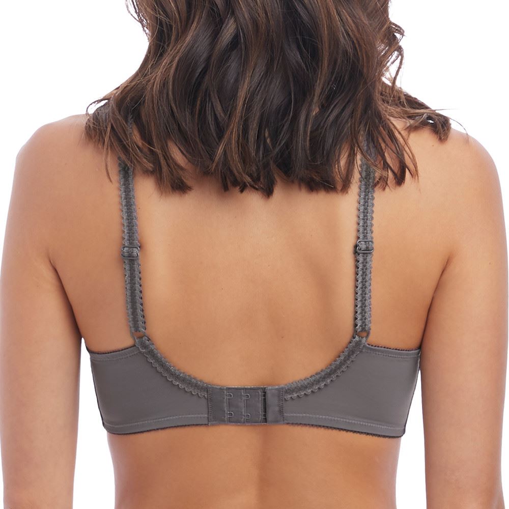 Wacoal Lace Essentiel Fuller Figure Bra - Soft Grey Wacoal