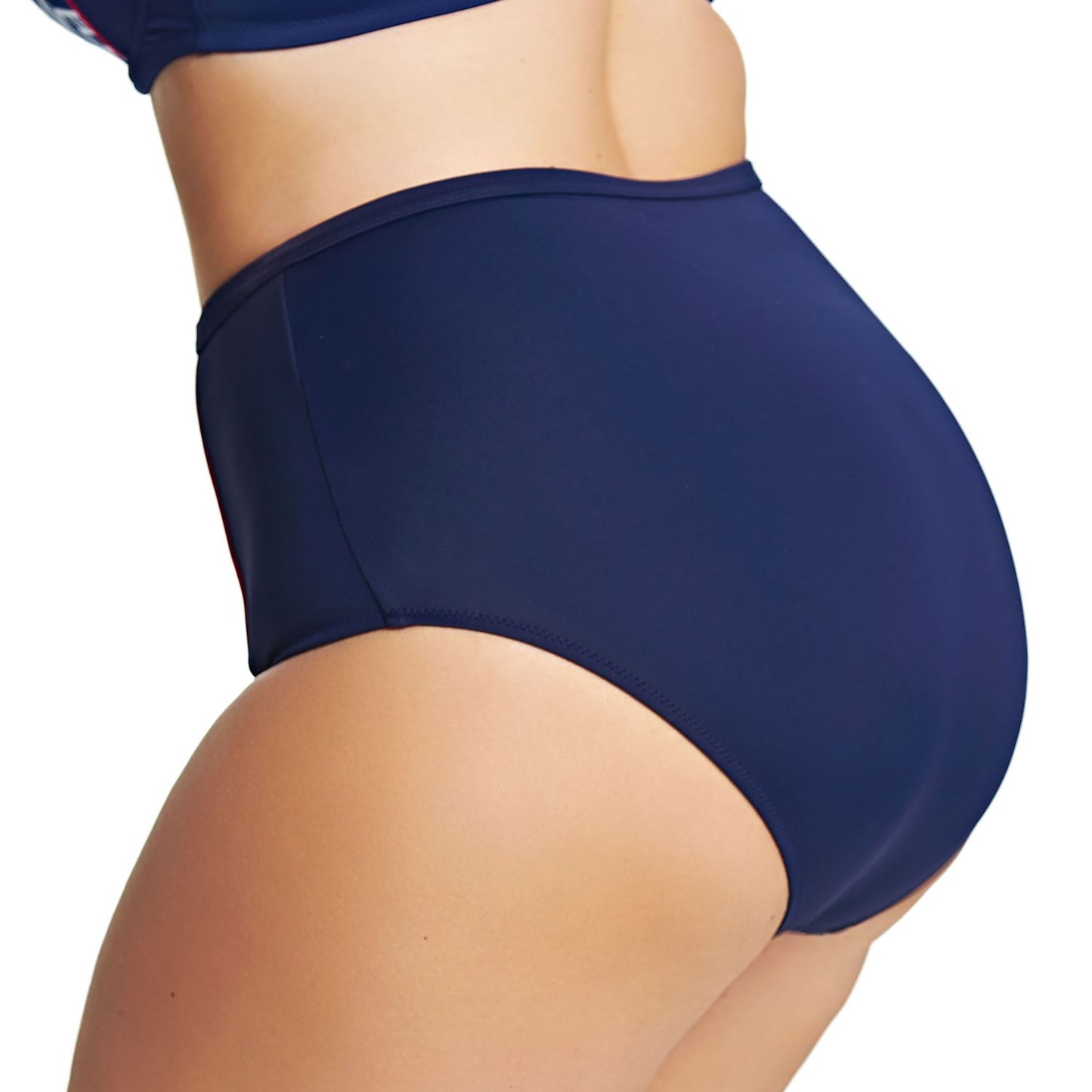 Elomi Chevron Classic Bikini Brief - Midnight Elomi Swimwear