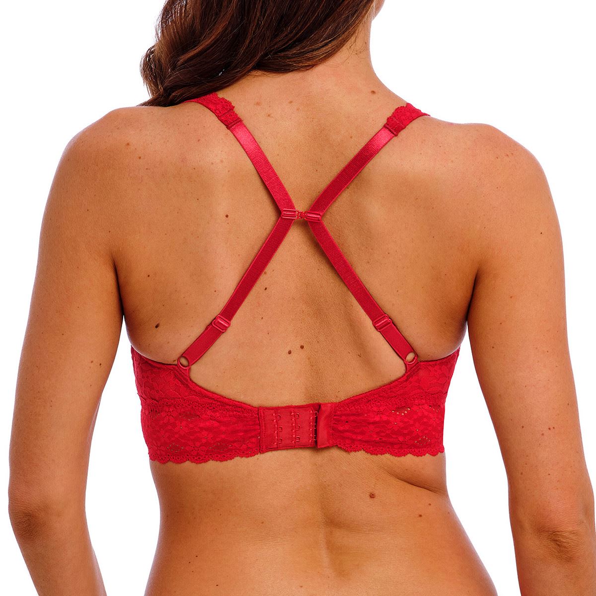 Wacoal Halo Lace Soft Cup Bra - Equestrian Red