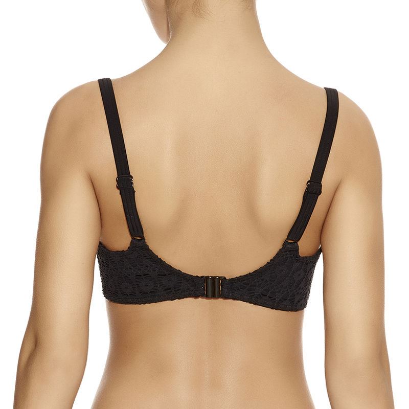 Freya Spirit Sweetheart Padded Bikini Top - Black Freya Swimwear