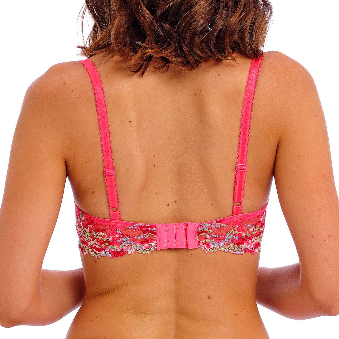 Wacoal Embrace Lace Bra - Hot Pink/Multi