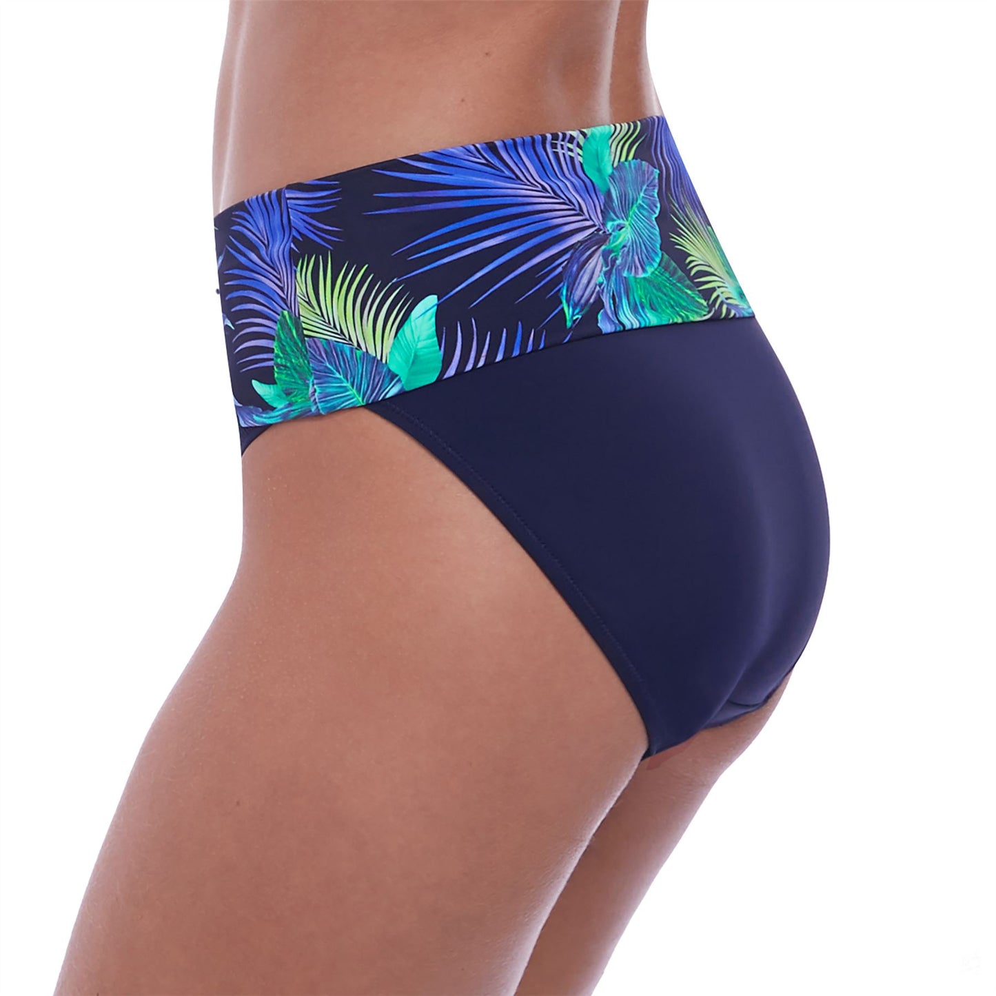 Fantasie Coconut Grove Classic Fold Bikini Brief - Ink