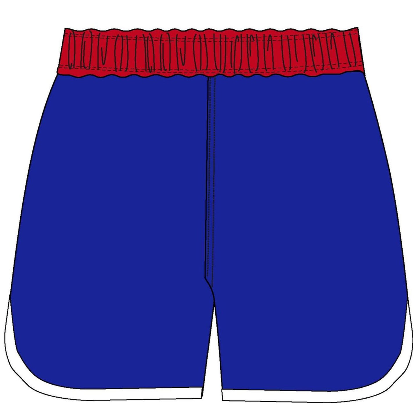 Mens England Swim Shorts - Blue