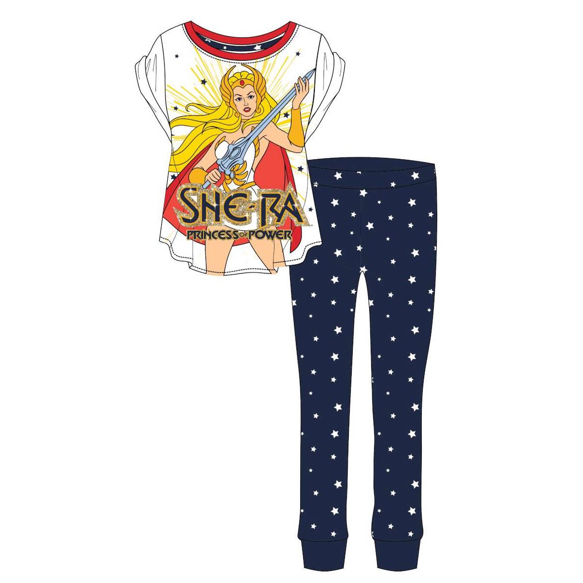 Womens She-Ra 'Princess Of Power' Pyjama Set She-Ra