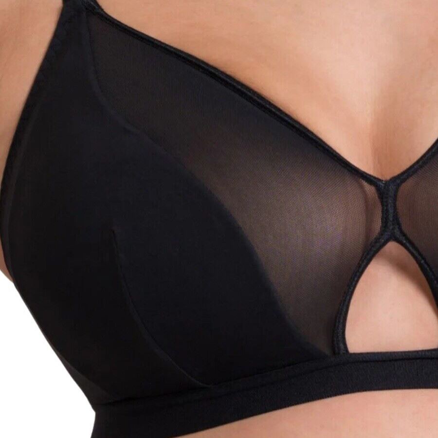 Curvy Kate Get Up and Chill Bralette - Black Curvy Kate