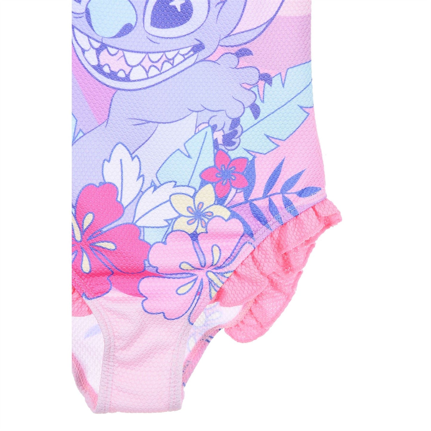 Girls Lilo and Stitch Swimsuit - Pink Lilo and Stitch