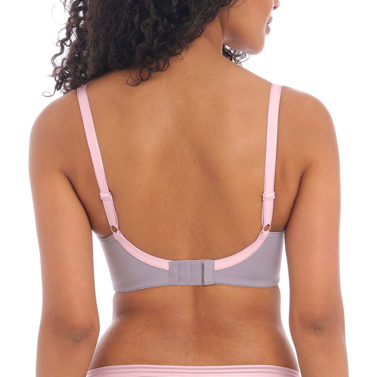 Freya Offbeat Demi Plunge Moulded Bra - Mineral Grey Freya