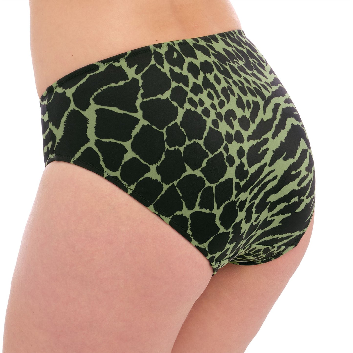 Fantasie Boa Vista Mid Rise Bikini Brief - Peridot Fantasie Swimwear