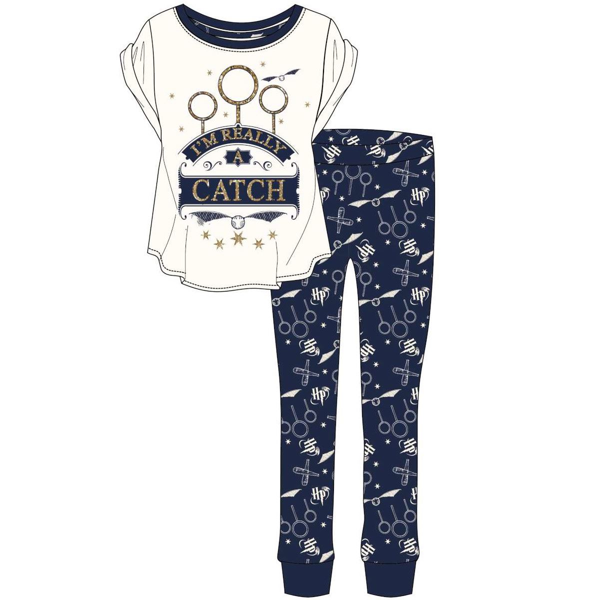 Womens Harry Potter 'I'm Really A Catch' Pyjama Set Harry Potter