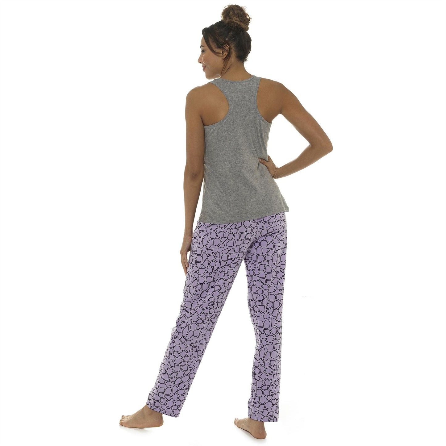 Foxbury Womens Giraffe Pyjama Set Foxbury