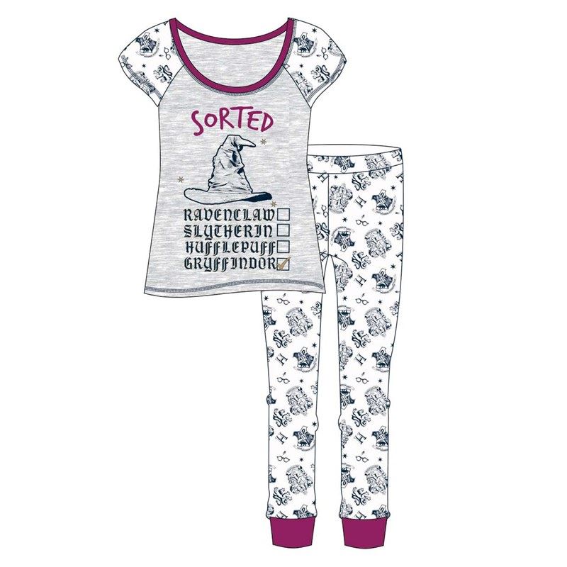 Womens Harry Potter Gryffindor Pyjama Set Harry Potter