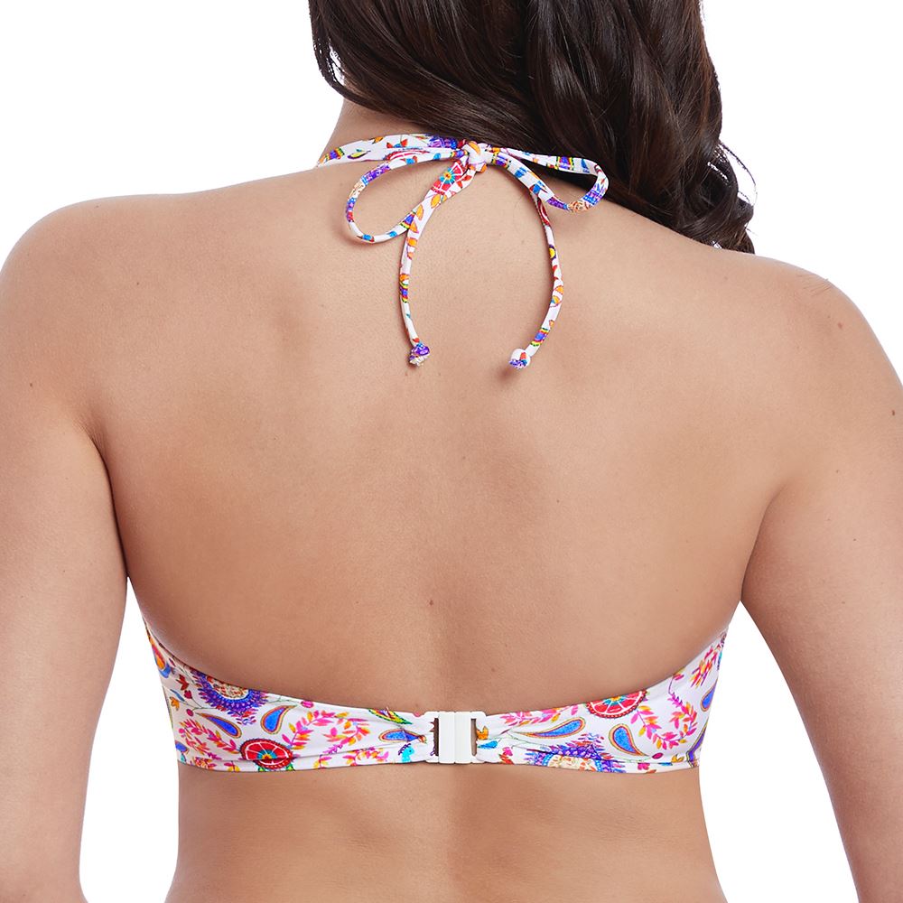 Freya Indio Bandless Halter Bikini Top - Paisley Freya Swimwear