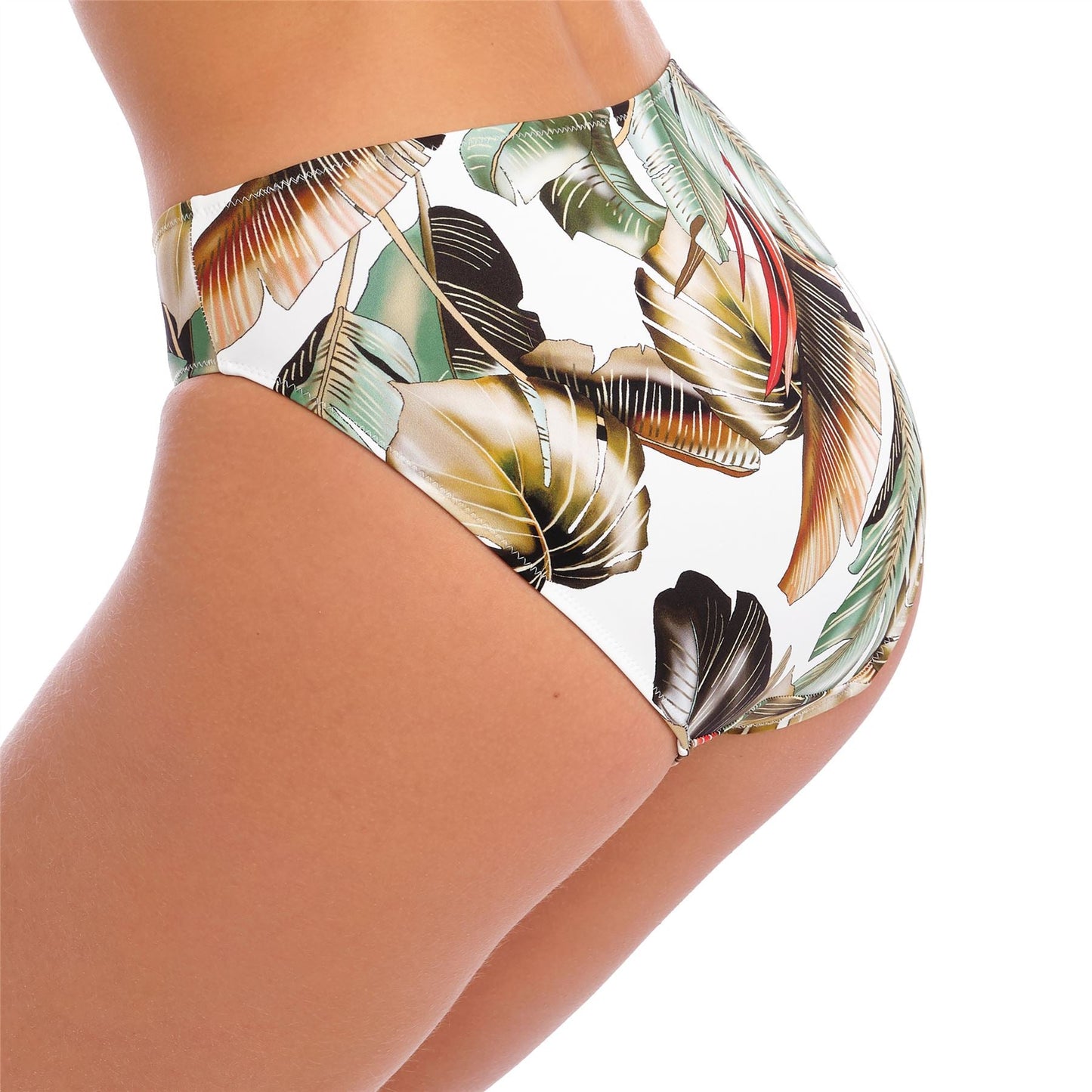 Fantasie Kinabalu Mid Rise Bikini Brief - Jungle Fantasie Swimwear