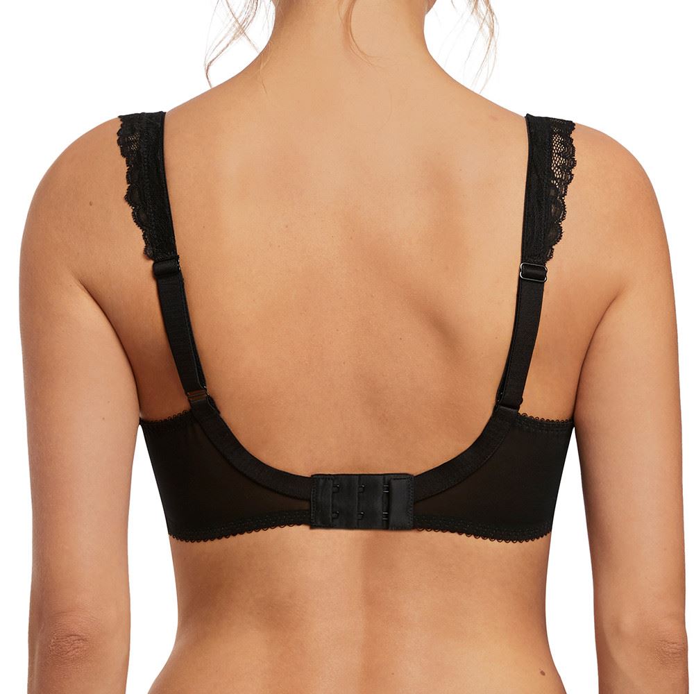 Fantasie Bronte Side Support Plunge Bra - Black Fantasie